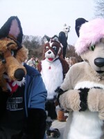 Paw Walk In Hamburg-Stadtpark am 12.03.2011 Fursuitertreff