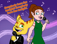 Ratchet and Talwyn Karaoke date