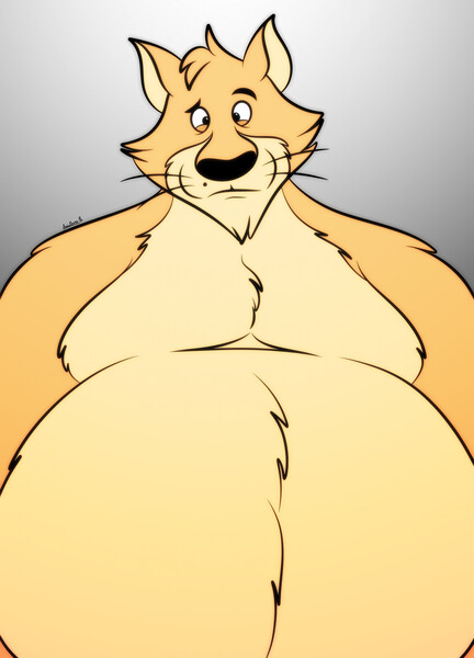 Moto Moto big tummy by Wolfox90210 -- Fur Affinity [dot] net