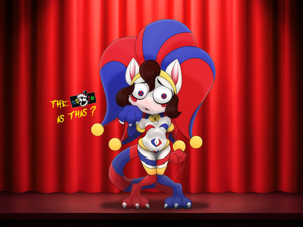 Jax - The Amazing Digital Circus by unousaya -- Fur Affinity [dot] net