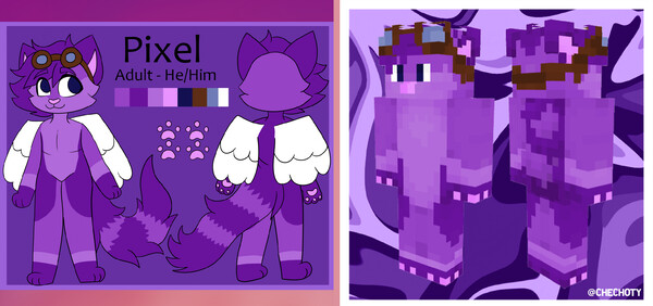 Chris Minecraft skin comm by piber -- Fur Affinity [dot] net