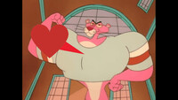 Pink Panther's pounding heart