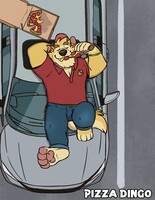 Pizza Dingo Comic Cover