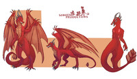 Dragon ref sheet