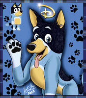 BANDIT HEELER DISNEY DOG