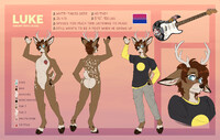 luke the white-tailed deer!