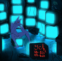 (closed)Sketch Ych Auction TV