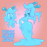 Thicc Slime Girl Adoptable