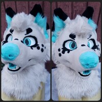 Pepper's fursuit head