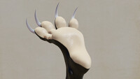 WIP paw for new YCH ani, shot 1