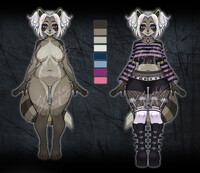 ALTGIRL RACCOON  ADOPT|| CLOSED