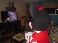 Minnie Mouse Watching "Mickey's April Fools" v4