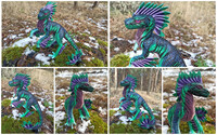 ARK: Survival Evolved raptor art doll. For sale!