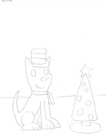 Snowy Christmas Tree