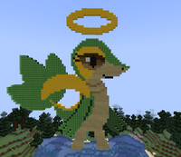 Laila Pixel Art Minecraft Version