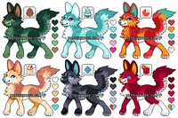 $5 Winter wolves adopts! [OPEN]