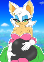 Pregnant Rouge and the Master Emerald