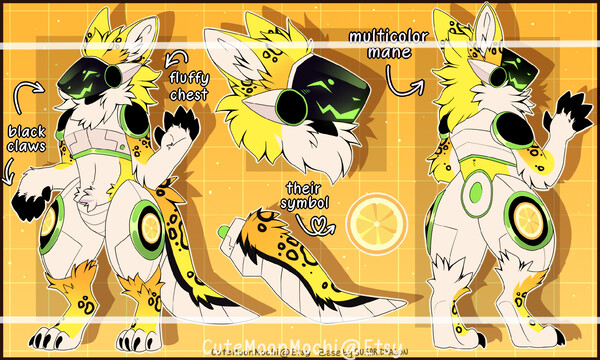 HQ DETAILED CUTE LEMON THEME PROTOGEN ADOPT REFERENCE by AnalShop ...