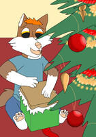 Christmas morning YCH- example