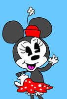 2013 Cartoon Minnie Mouse