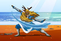 Water Bender Deer