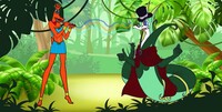 Mango the snake Charmer Jinjo Hypnotizes Lord Smugalot