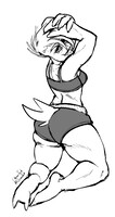 Gift art for CJfurs - Hoof 11-27-2023