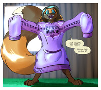 Mia's New Oversized Sweater