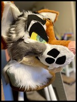 Yote fursuit WIP