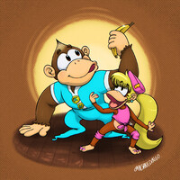 Fan Art - Donkey Kong Country 3