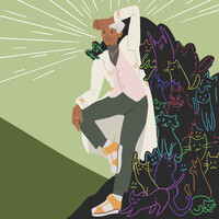 Kilroy and CATS - by my roommate