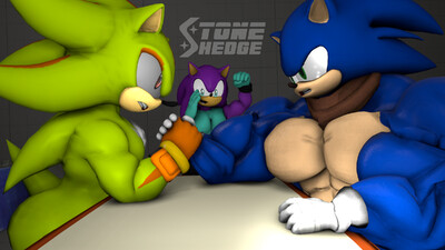 Sonic Boom and Shadow Boom Gear swap by 455510 -- Fur Affinity