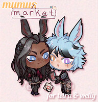 Giveaway Tetra & Welly Sketch Chibi