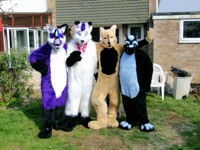 Fursuit Group Shot