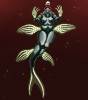 Ichthyosaurus Mermaid