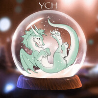 ❄️ Snow Globe ❄️ YCH animation (closed)