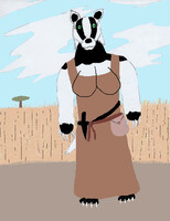 Naomi turns into a Badger