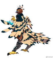 Justin, birdtaur fullbody