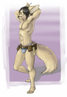 a little underdressed