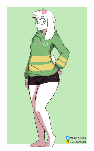 Asriel hoodie best sale