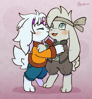 Commission: Light Kiss