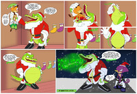 Filling Up the Santa Croc's Gut