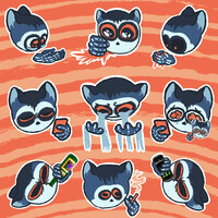 A bunch of stickers :D