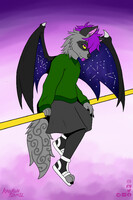 the universe under his wings