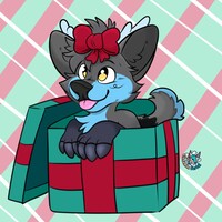 Christmas Forest Puppy