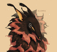 Fluffy dragon