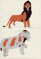 Scar turns into an Elephant 1/2