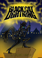 [Art Trade] - Black Cat Lightning Movie Poster