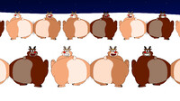 The Plumpy Reindeers bumpin butts