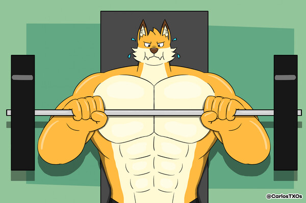 Gym Bro Jason by JasonSnek -- Fur Affinity [dot] net